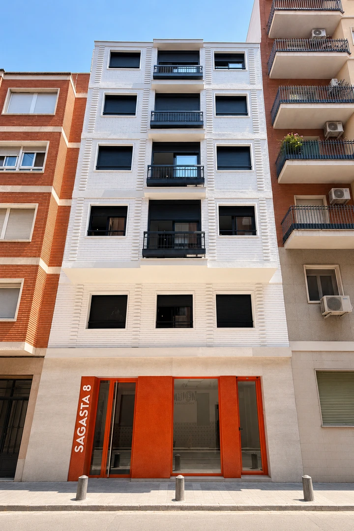 Edificio Sagasta 8 exterior diurno